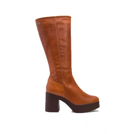 Heeled boots with zipper Porronet 4562