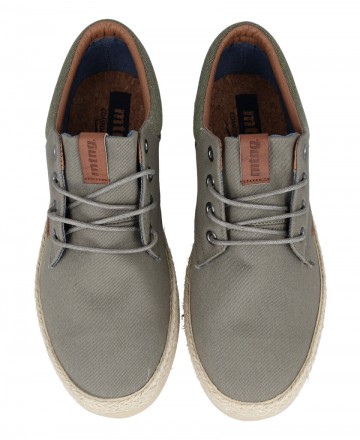 Canvas and esparto sneakers Mustang 84666