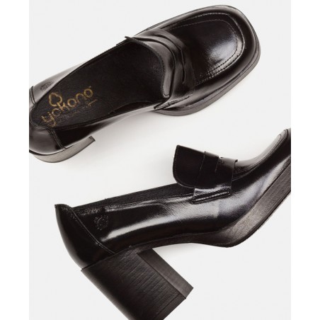 Yokono Kolin-004 loafers with heels