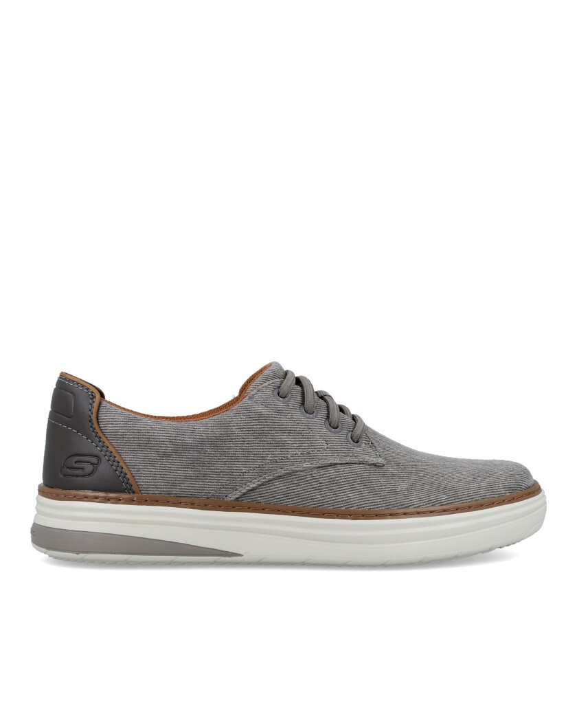 Zapatilla casual con cordones para hombre