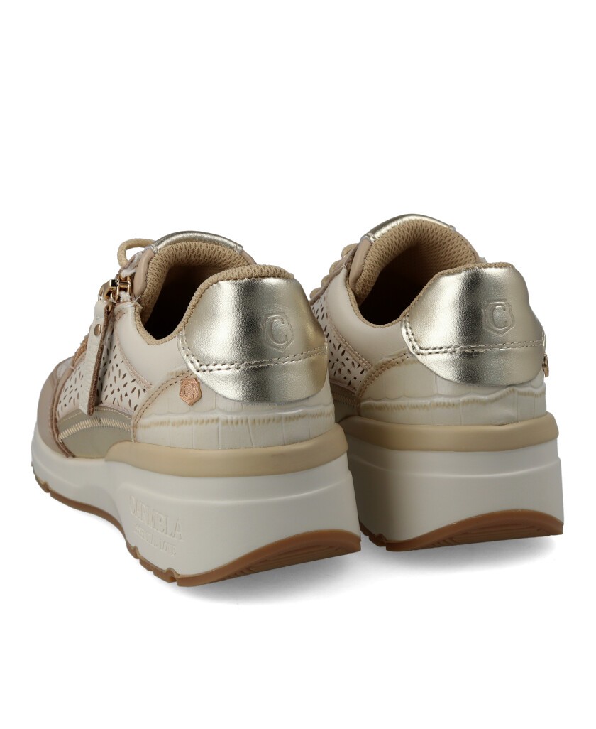 Carmela 161417 taupe sports-style shoes