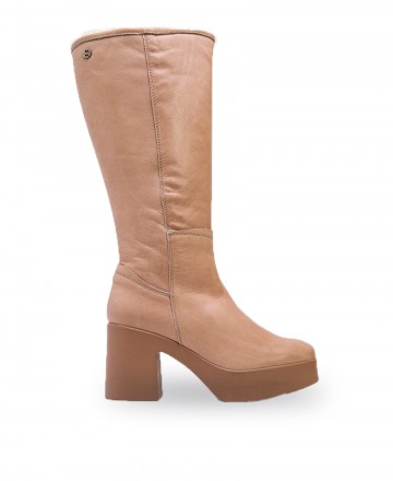 High boots with block heel Porronet 4562