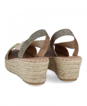 Women's espadrille with gel insole