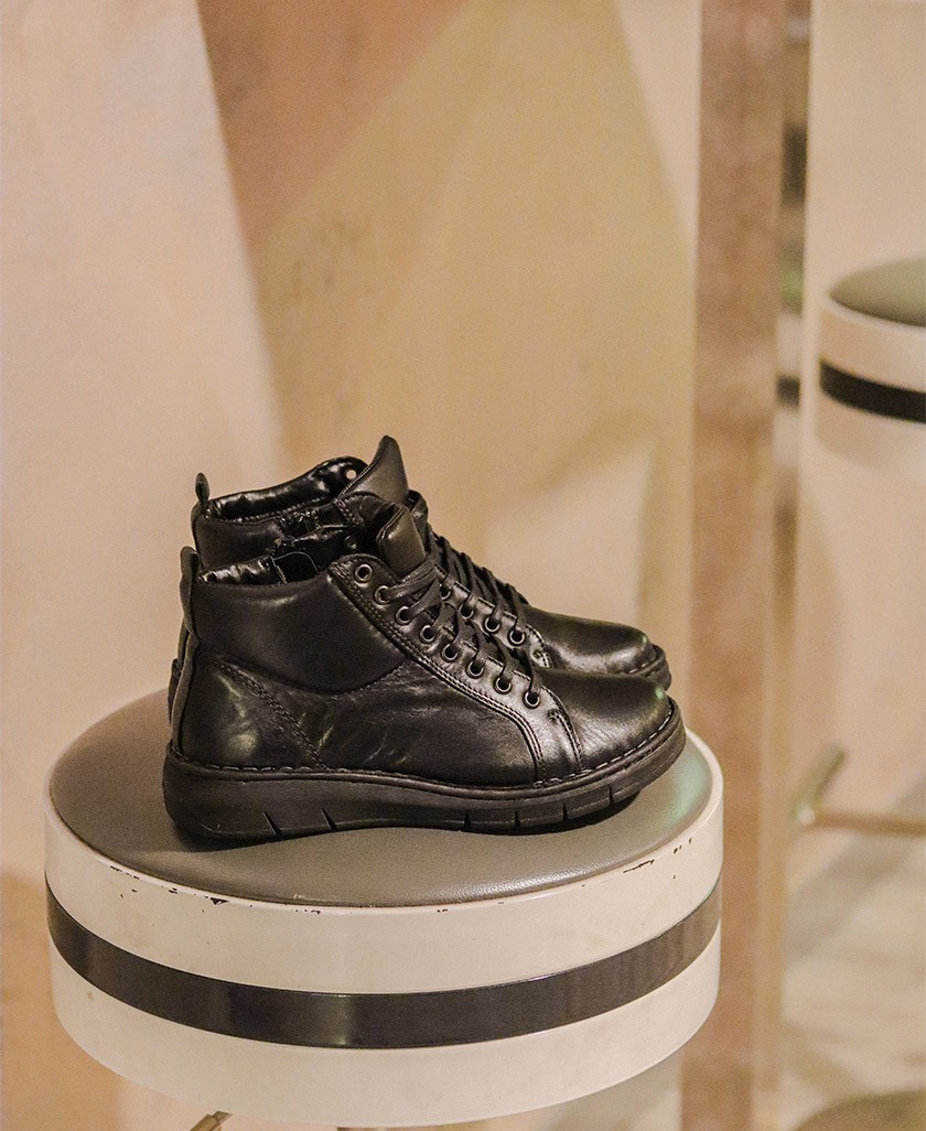Zapatos de mujer con cordones Catchalot 5063 color negro