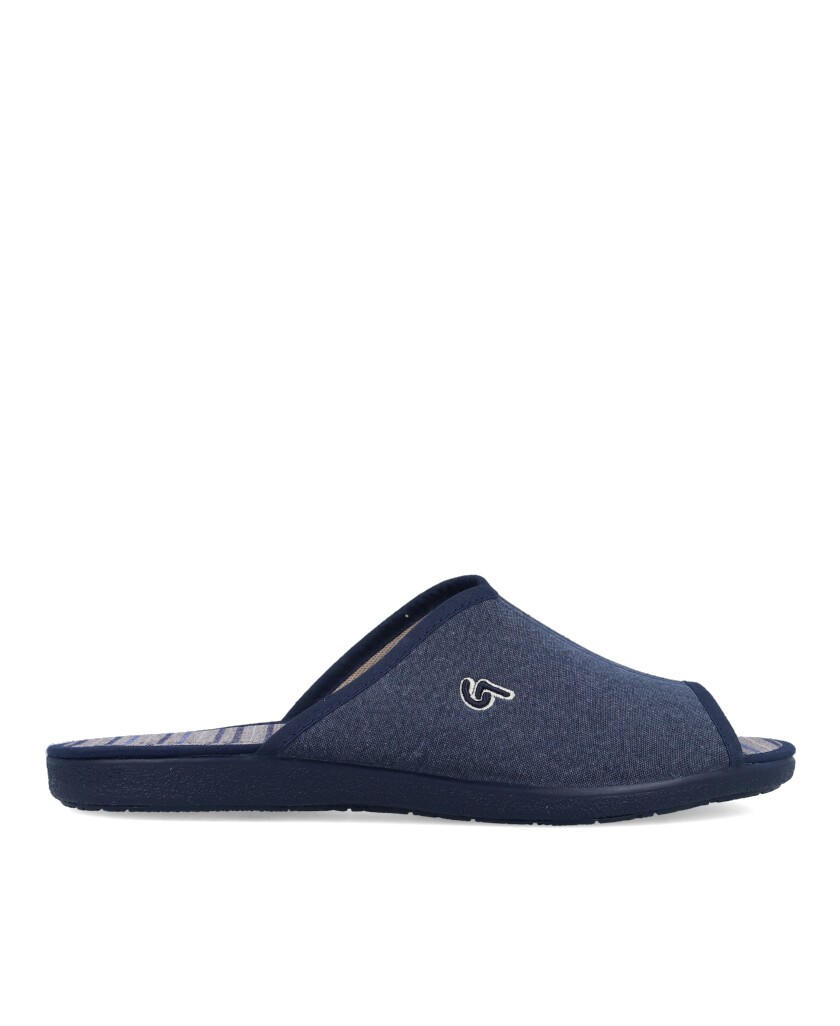 Garzón men's house slippers 6971.127 navy blue
