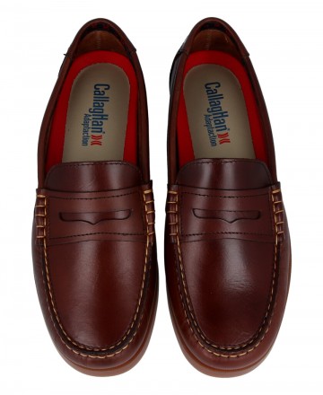 Nautical style loafers for men