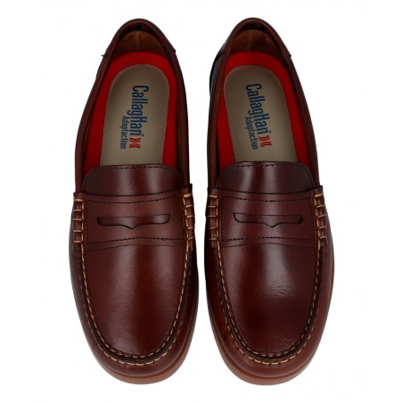 Nautical style loafers for men