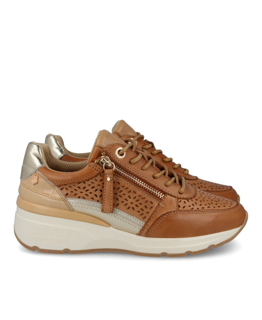 Carmela 161417 women's sneaker with zipper