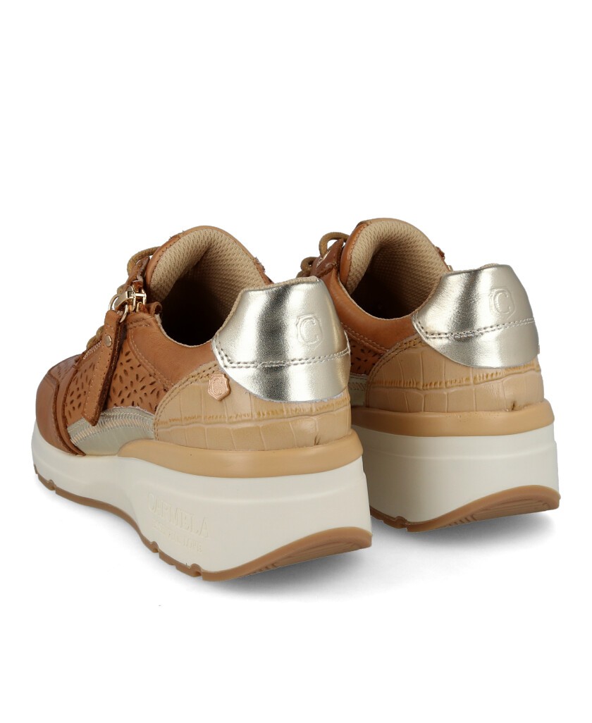Carmela 161417 women's sneaker with zipper