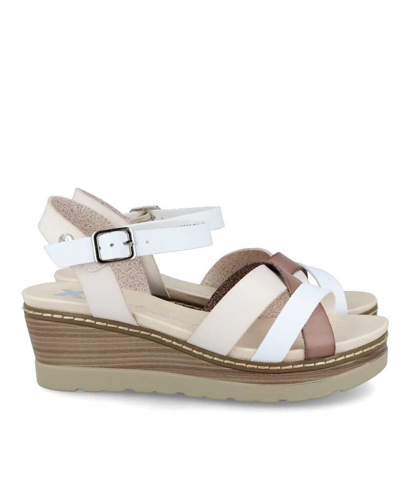 Sandalias con suela de madera Xti 142849