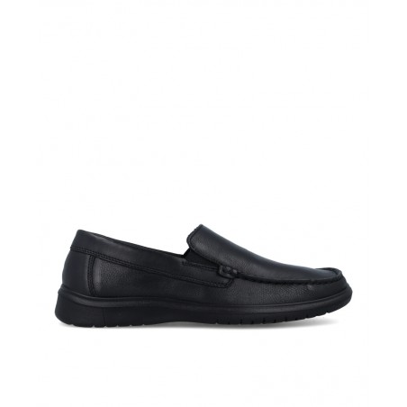 black loafers