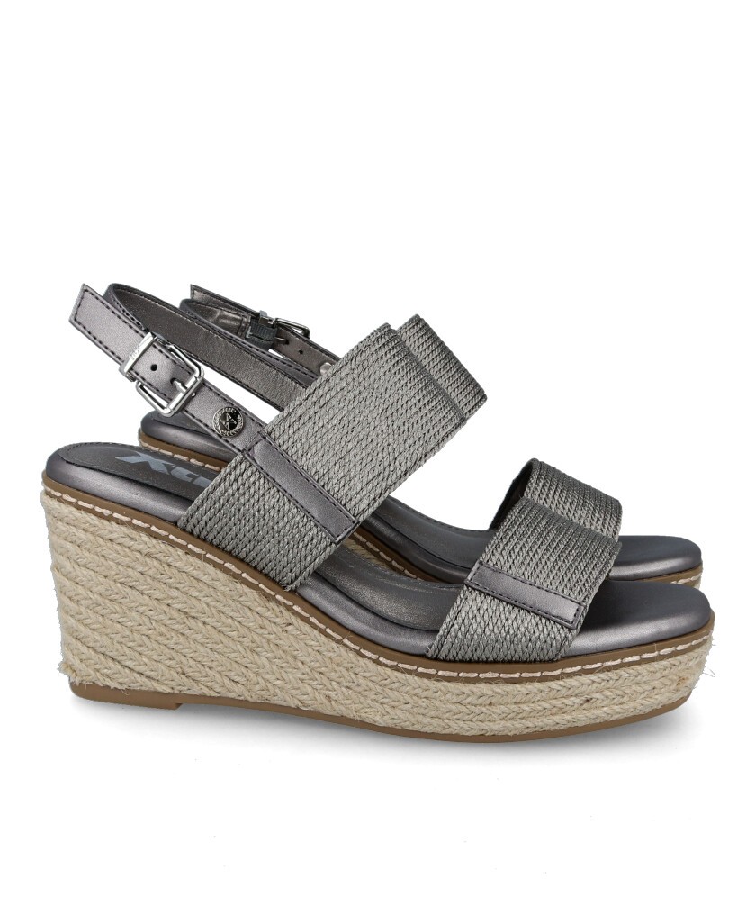 Alpargata metalizada Xti