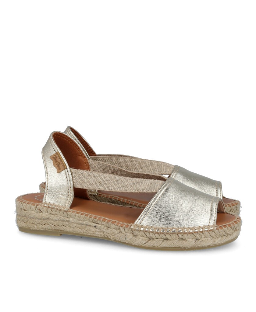 Toni Pons Etna metallic low espadrilles