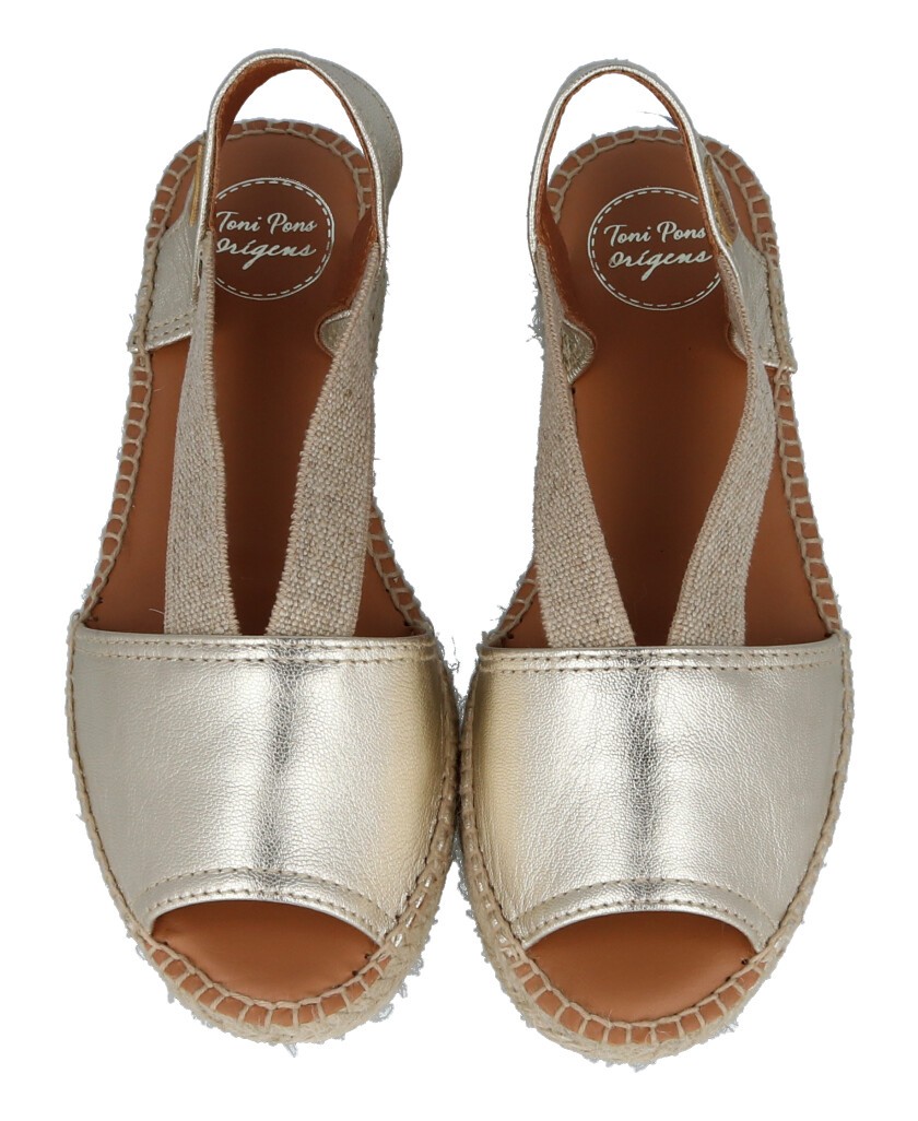 Toni Pons Etna metallic low espadrilles