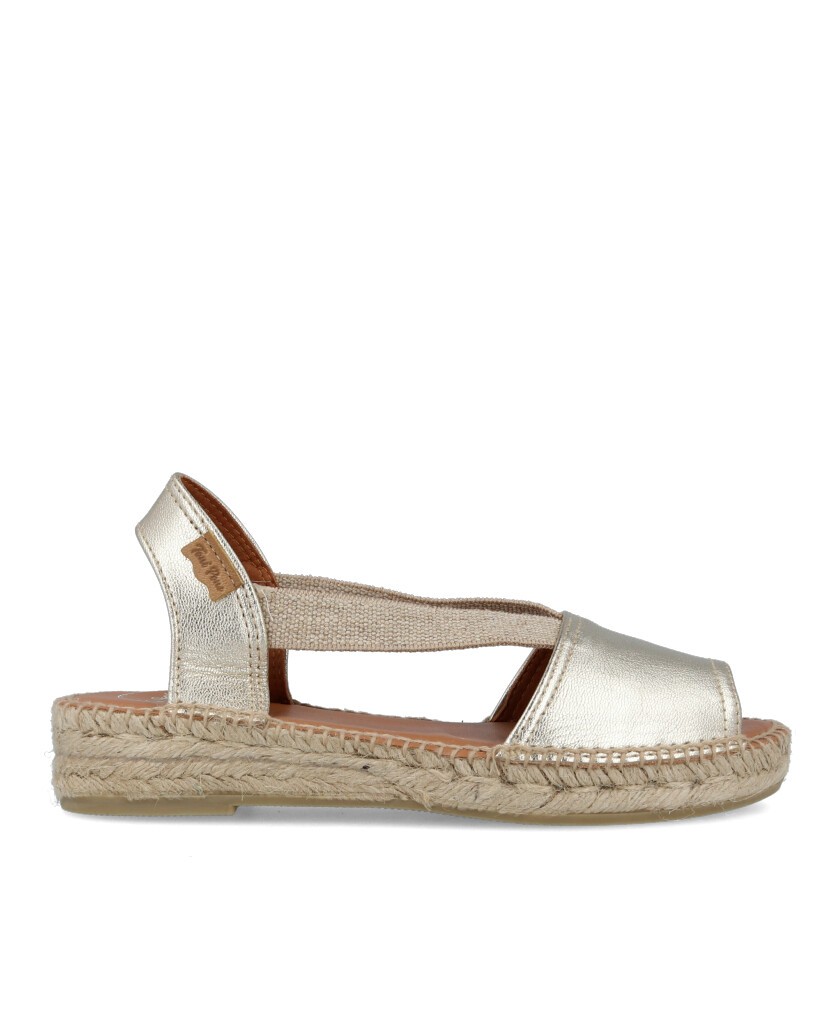 Toni Pons Etna metallic low espadrilles
