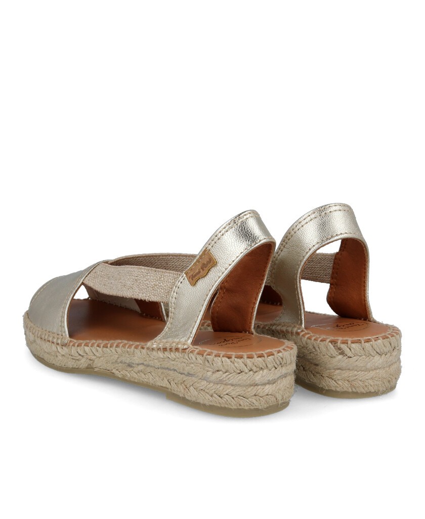 Toni Pons Etna metallic low espadrilles