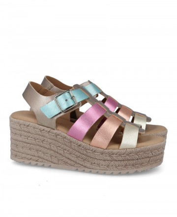 Andares metallic platform sandals 844817