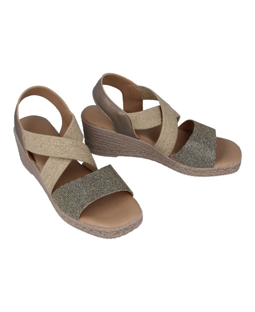 Sandalia de cuña baja Andares 425490