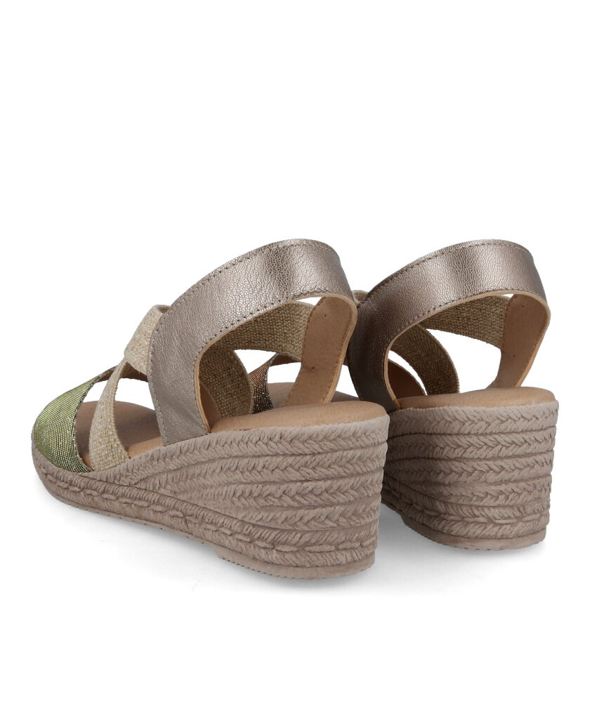 Sandalia de cuña baja Andares 425490