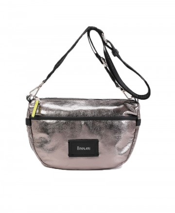 Binnari metallized shoulder bag 20183