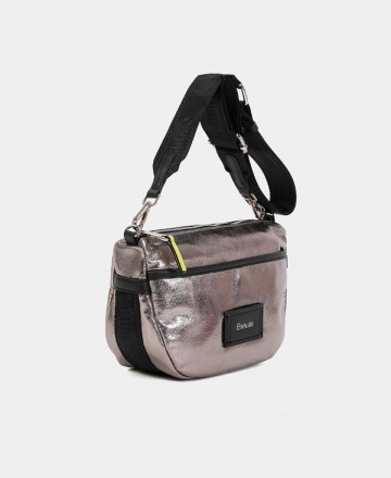 Binnari metallized shoulder bag 20183