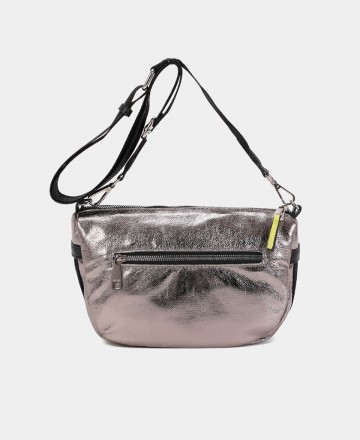 Binnari metallized shoulder bag 20183