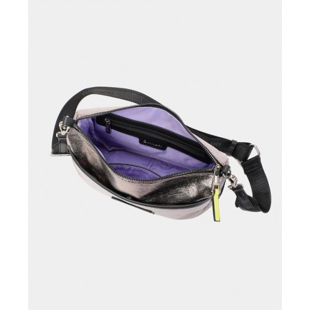 Binnari metallized shoulder bag 20183