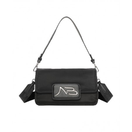 Bolso de hombro con solapa Binnari Nora 20120