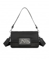 Bolso de hombro con solapa Binnari Nora 20120 Bolso de hombro con solapa Binnari Nora 20120