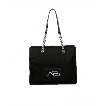 Binnari two-handle black bag 20121