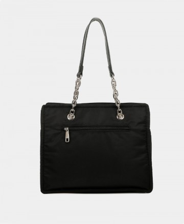 Binnari two-handle black bag 20121