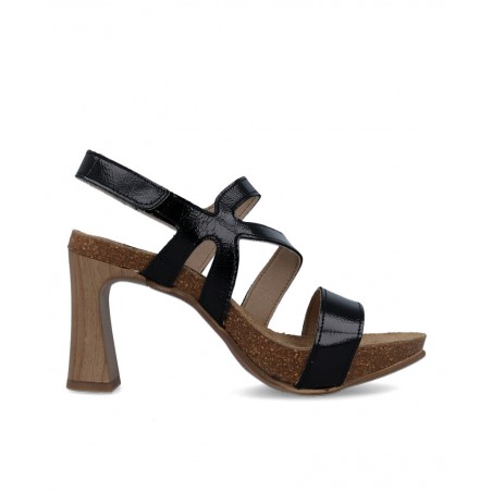 Black strappy sandals Penelope 6235