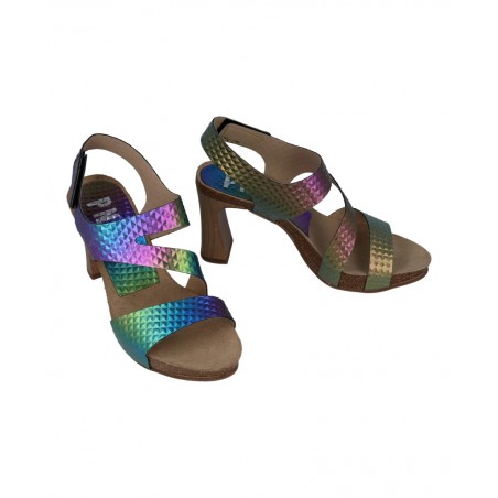 Penelope 6204 multicolor metallic sandal