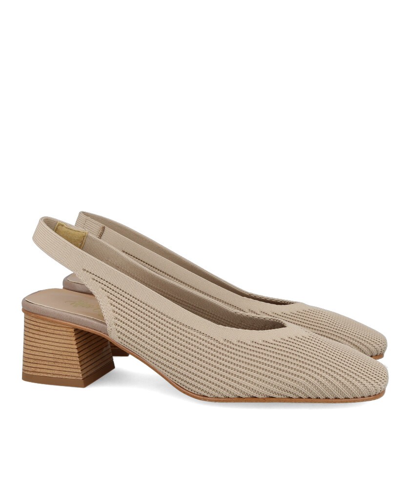 Zapato de salón elástico Miss Elastic 77007