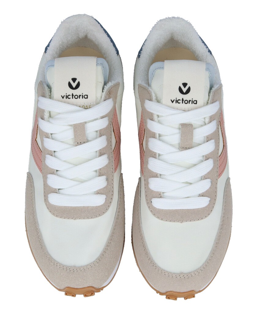 Sneakers para mujer en color rosa Caracteristicas con cordones altura de piso 3 cm zapato de estilo casual suela de goma exteri