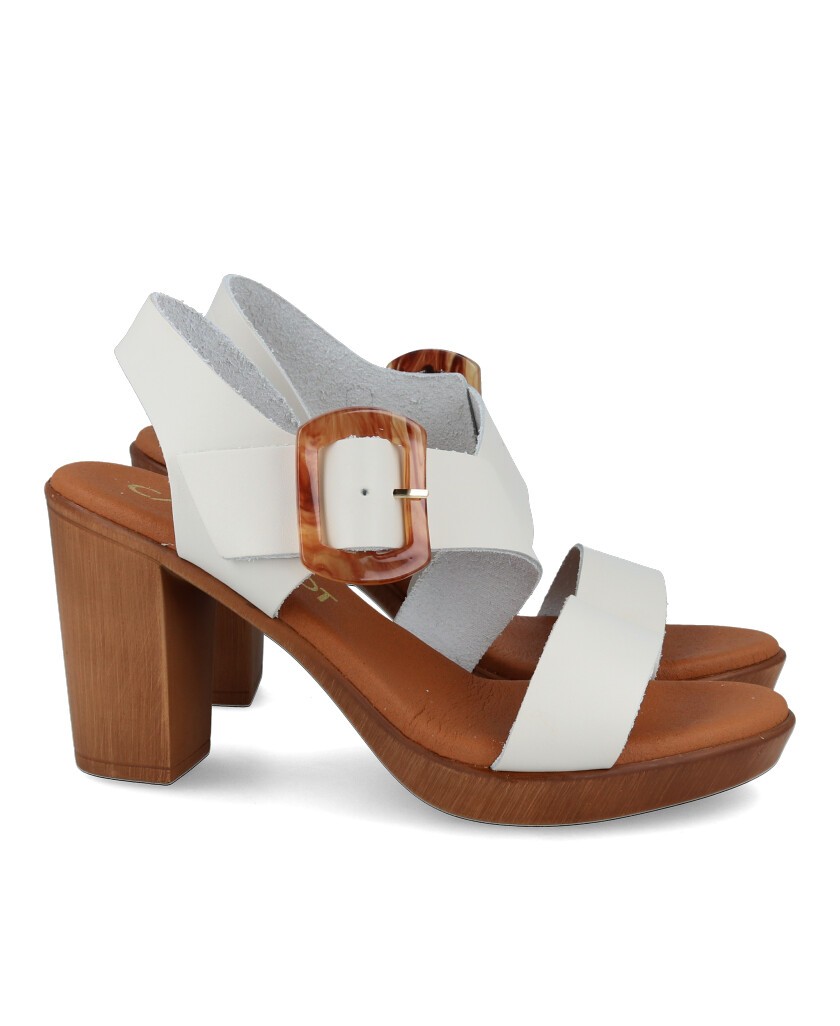 Sandalia de piel para mujer Catchalot 5501