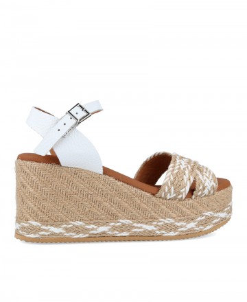 Jute and leather espadrilles Catchalot 5476