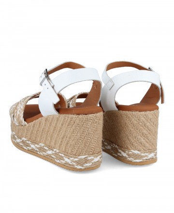 Jute and leather espadrilles Catchalot 5476