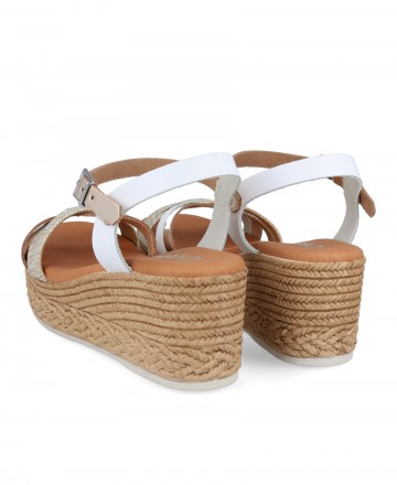 Low espadrilles with leather straps Catchalot 5453