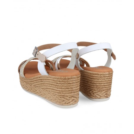 Low espadrilles with leather straps Catchalot 5453