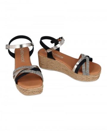 Espadrilles with platform woman Catchalot 5453