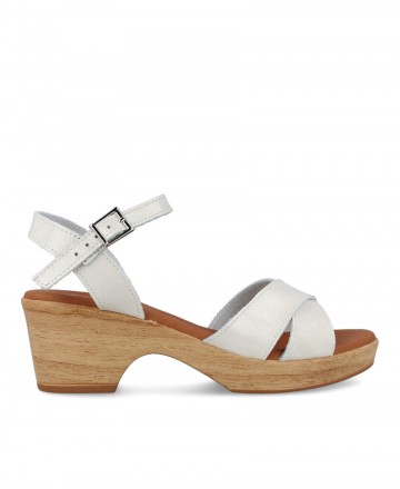 Sandalias piel blancas Catchalot 5375