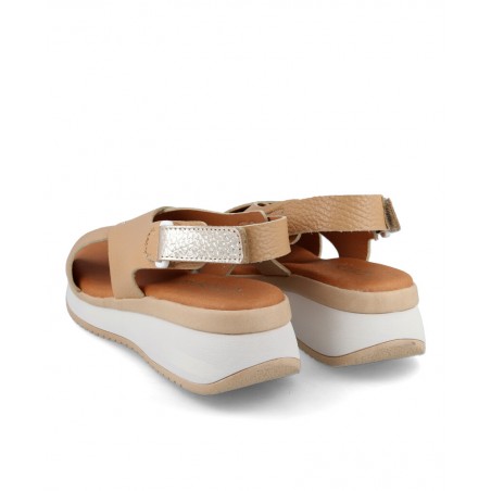 Sandalias beige mujer Catchalot 5412