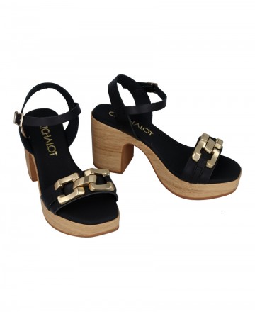 Catchalot 5391 Leather Heeled Sandals