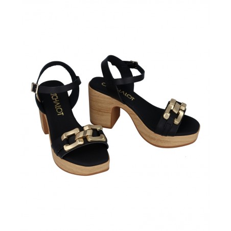 Catchalot 5391 Leather Heeled Sandals