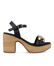 Catchalot 5391 Leather Heeled Sandals Catchalot 5391 Leather Heeled Sandals