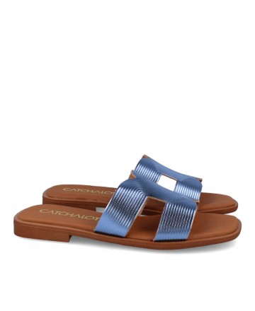 Metallic flat sandal Catchalot 5327
