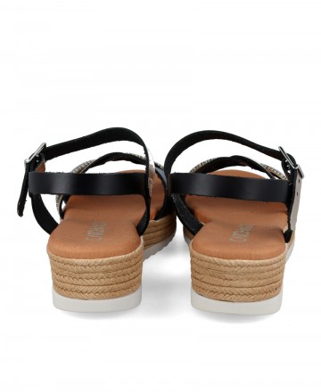 Catchalot 5423 espadrilles with low wedge