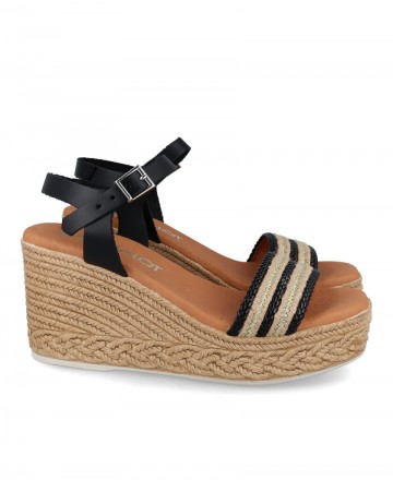 Jute and leather espadrilles Catchalot 5462
