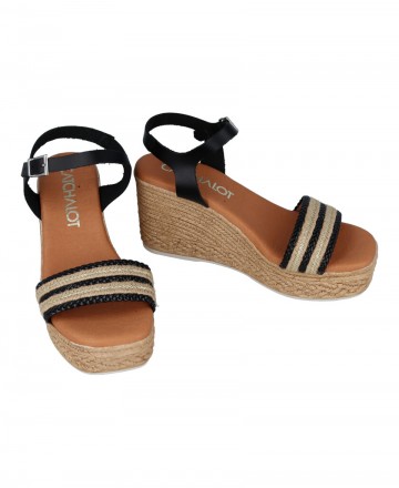 Jute and leather espadrilles Catchalot 5462